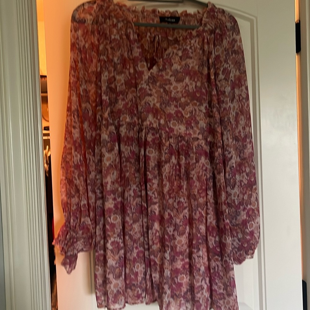 Aakaa baby doll dress size large
